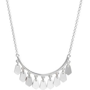 NEW Kendra Scott Sydney Charm Bar Necklace in Silver